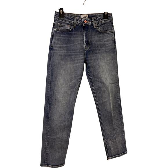 Ganni Beksi Straight Jeans Sz 26